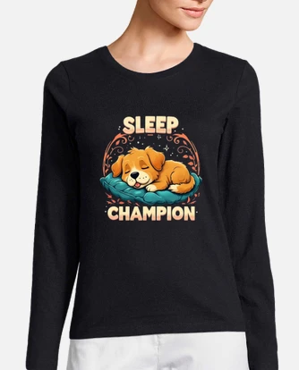 Sleep Champion Funny Dog Men Women