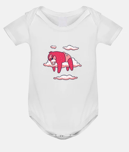 Kids sleeping baby sloth t-shirt