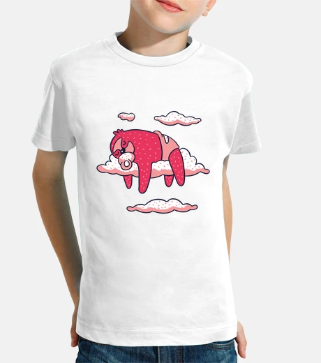 Children's sleeping baby sloth t-shirt