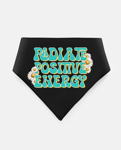 Mascotas slogan di buone vibrazioni di energia p