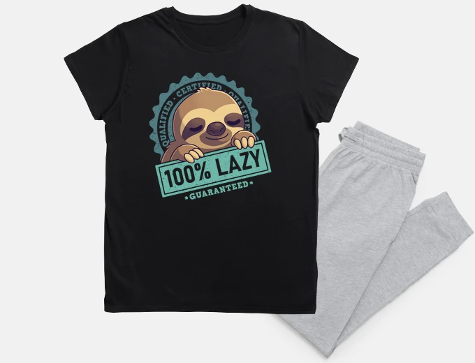 Pajama sloth 100 cute animal