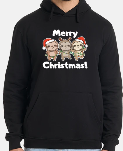 Sudadera sloth christmas cute sloths merry