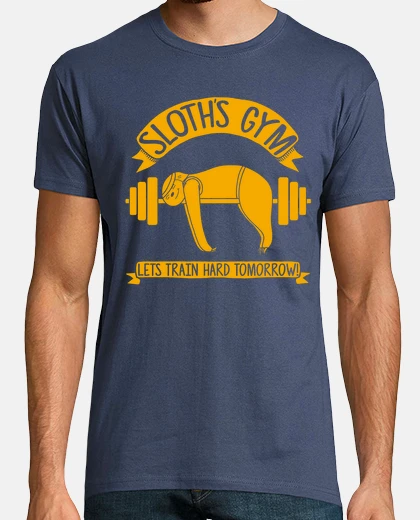 T-shirt sloth gym