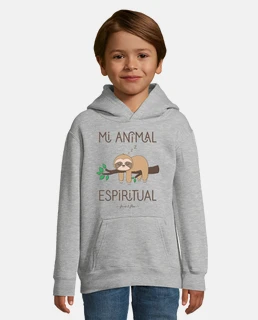 sloth children&#39;s sweatshirt, my spirit animal