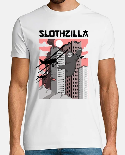 T-shirt slothzilla