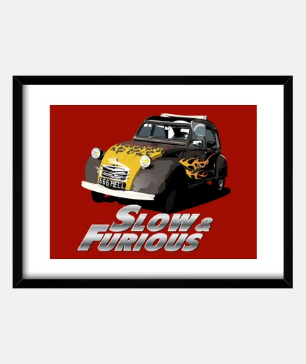 Framed slow