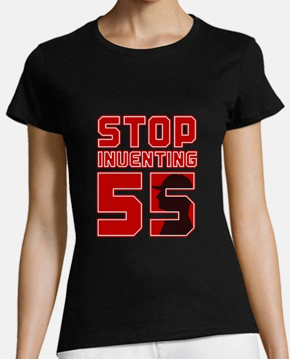 T-shirt smettere di inventare w