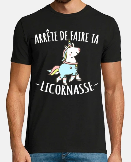 T-shirt smettila di comportarti come un unicorn
