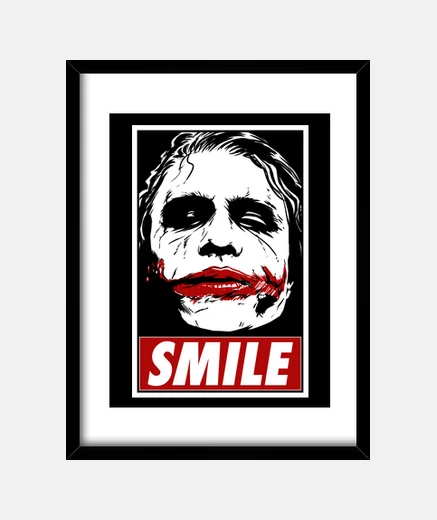 Framed smile