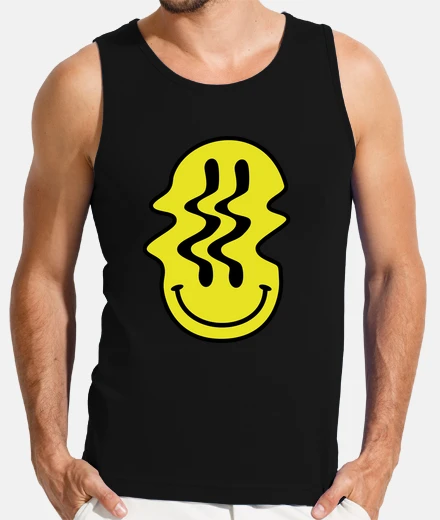 Tee-shirt smiley fondu