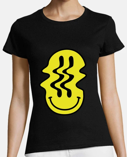 Tee-shirt smiley fondu