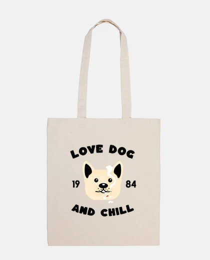 Bag smoking dog