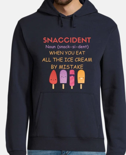 Sweat snaccident drôle définition crème glacé