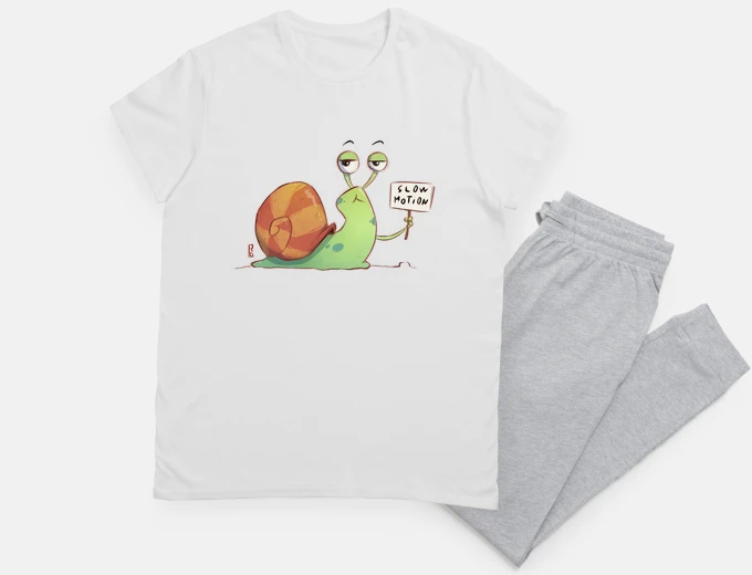 Pyjama snail pajamas