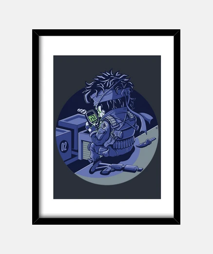Framed snake game