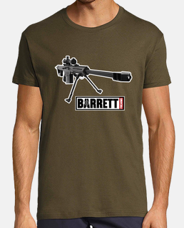 sniper barrett fusil  tee shirt  mod.1