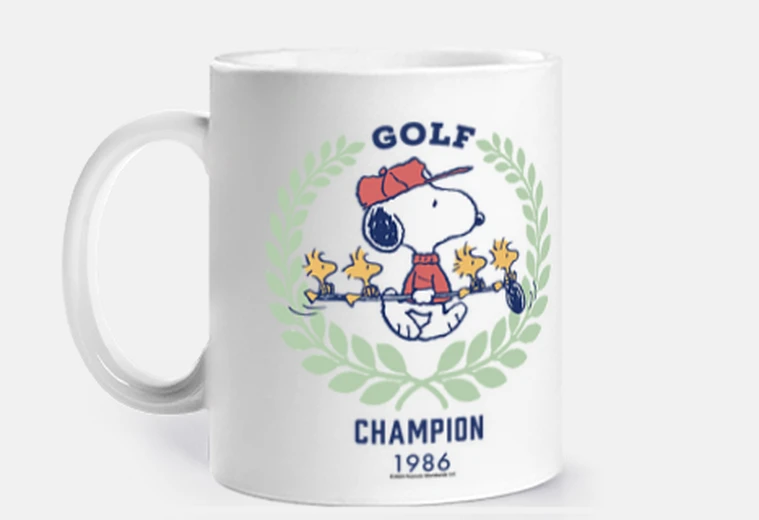 Snoopy 1986 Golf Champion