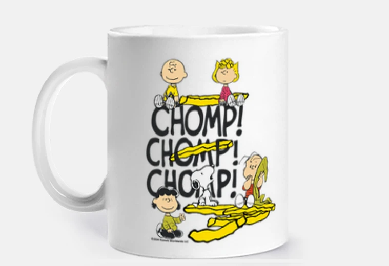 Cup Snoopy and the gang Fries
