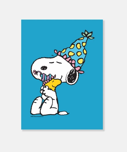 Tableau Snoopy Anniversaire