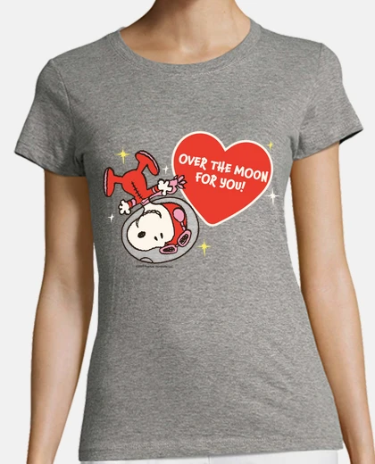 T-shirt snoopy astronauta amoree orso