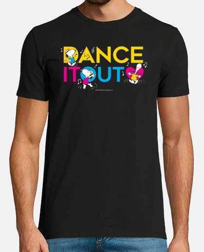 T-shirt Snoopy balla fino a sfogarsi