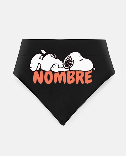 Mascotas Snoopy con tu nombre