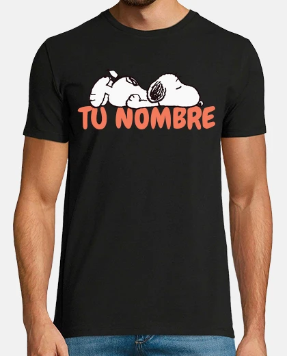 Camiseta Snoopy con tu nombre