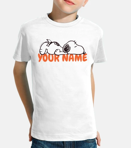 Ropa Snoopy con tu nombre