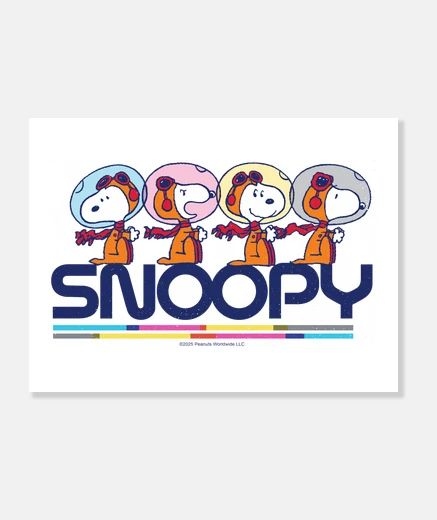 Tableau Snoopy dans Space Pilot