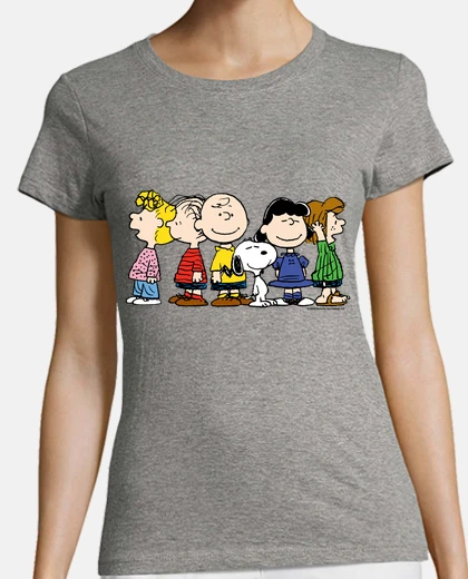 T-shirt Snoopy e Charlie Brown Gruppo 
