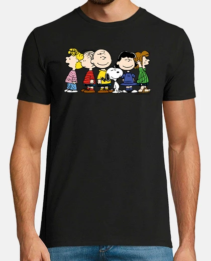 T-shirt Snoopy e Charlie brown Gruppo