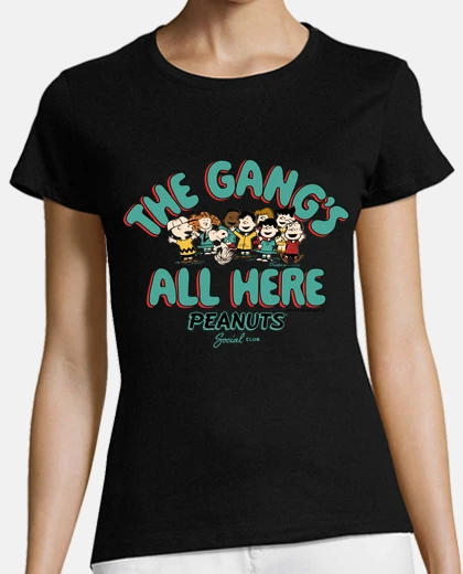Tee-shirt Snoopy et la bande sont all là