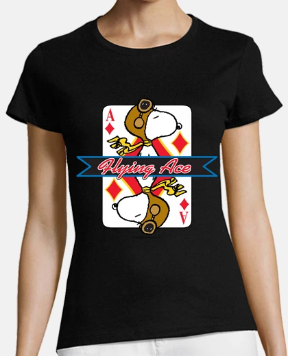 T-shirt Snoopy fly In ace giorno Butter