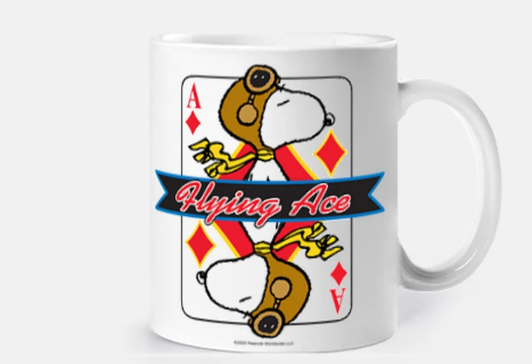 Mug Snoopy flying as de l39aviation est un 