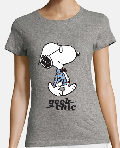 Tee-shirt Snoopy geek chic