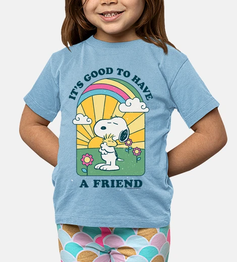 Abbigliamento Snoopy Good to have friends