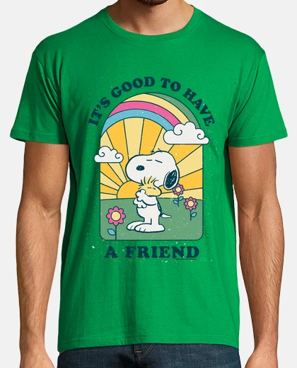 T-shirt Snoopy Good to have friends