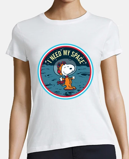 Tee-shirt Snoopy jai besoin de mon espace