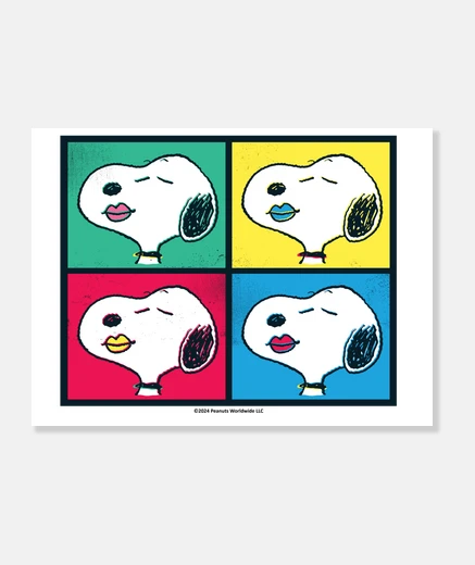 Wall Snoopy modern art