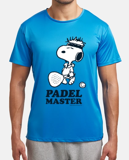 T-shirt Snoopy Padel master