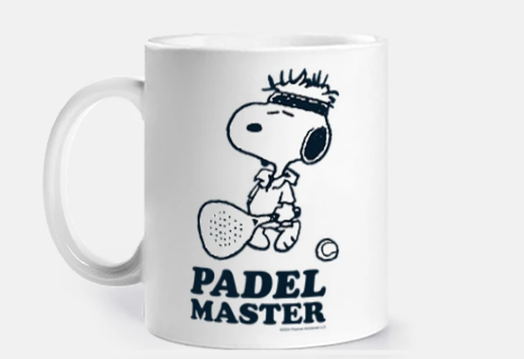 Mug Snoopy Padel master