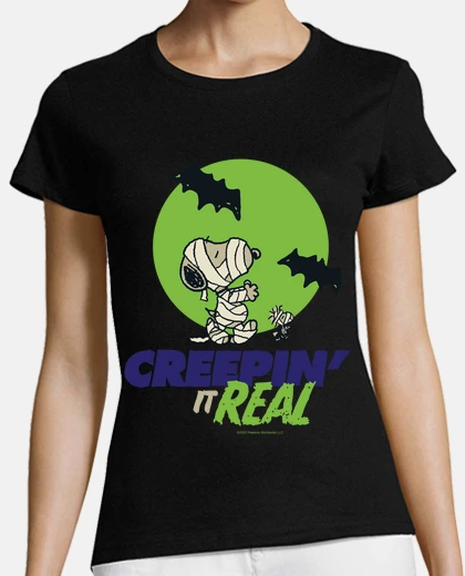 Tee-shirt Snoopy rampant vraiment