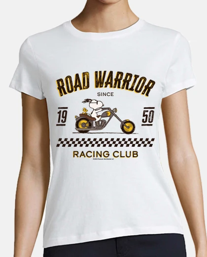 Camiseta Snoopy Road Warrior
