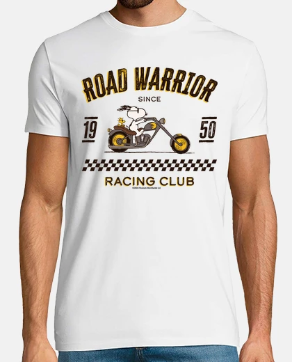 T-shirt Snoopy Road Warrior