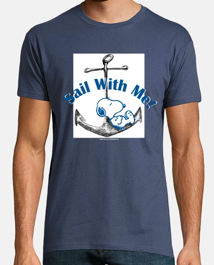 Tee-shirt Snoopy Sail with me
