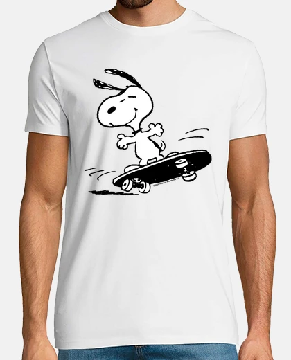 T-shirt Snoopy Skate dancing