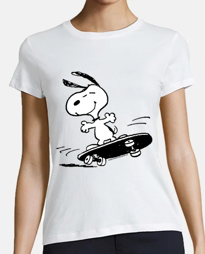 Tee-shirt Snoopy Skate dancing