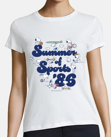 Camiseta Snoopy Summer of Sports 86