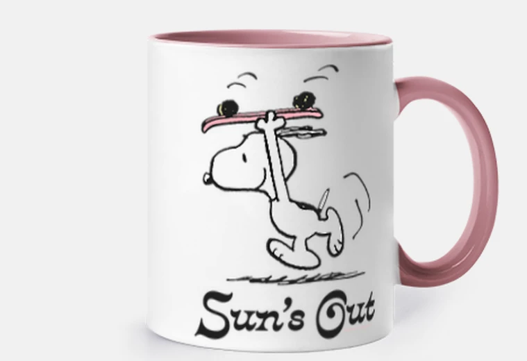 Taza Snoopy Sun is Out