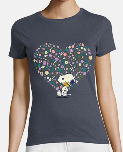 T-shirt Snoopy Woodstock hearts